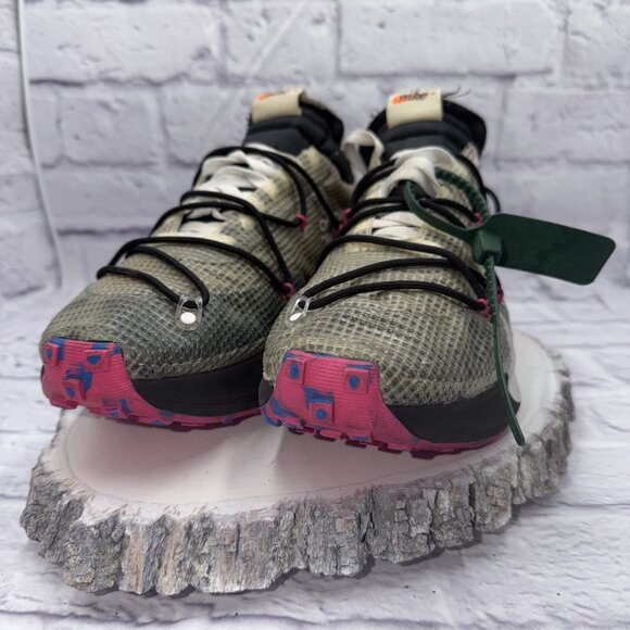 Nike Vapor Street x OFF-WHITE Laser Fuchsia Women's 11.5 Men's 10 CD8178-001 - Picture 3 of 11